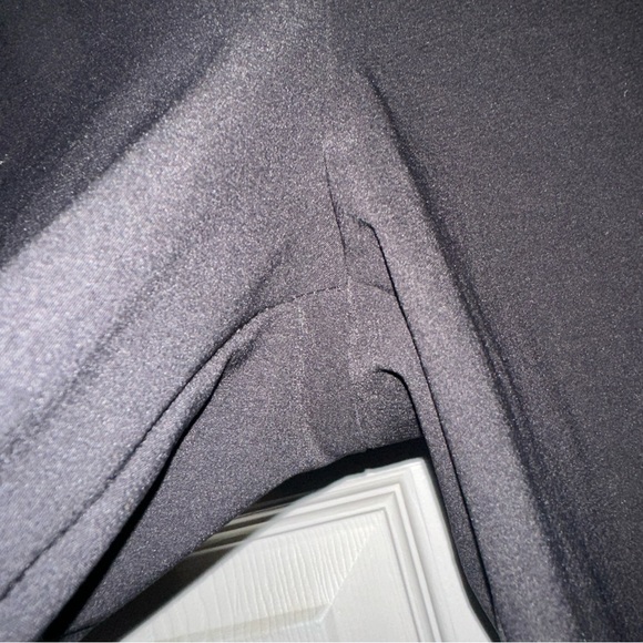 Athleta Womens Wander Slim Ankle Pants 2 Black Side Zip Sculptek Waist Stretch - Picture 6 of 8